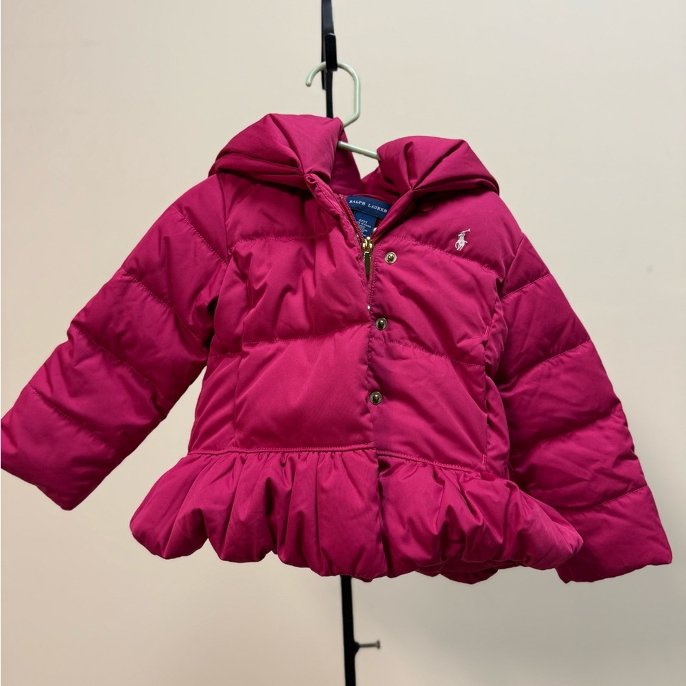Polo by Ralph Lauren Fuchsia Puffer Jacket